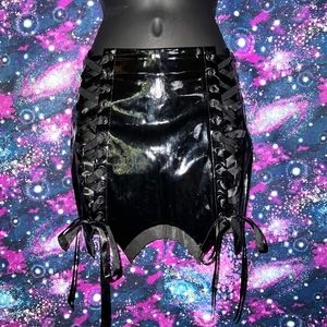 Trickz N' Treatz Immortal Temptress Vinyl Skirt